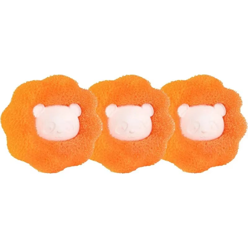 Pet Hair Remover Reusable Laundry Washing Machine Filter - 1 to 5 Pcs Wool Sticker for Cat Hair and Pet Fur Lint Catching