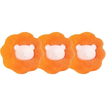 Pet Hair Remover Reusable Laundry Washing Machine Filter - 1 to 5 Pcs Wool Sticker for Cat Hair and Pet Fur Lint Catching
