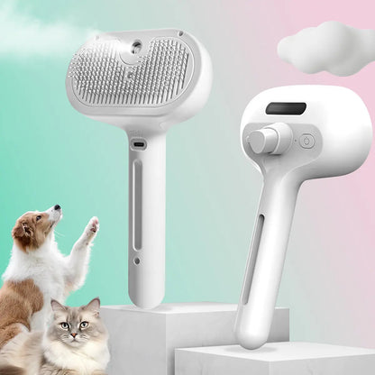 Catpick Pet Spray Hair Removal Comb with Odor Elimination Feature - Versatile Brush for Cats and Dogs