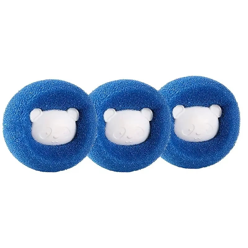 Pet Hair Remover Reusable Laundry Washing Machine Filter - 1 to 5 Pcs Wool Sticker for Cat Hair and Pet Fur Lint Catching