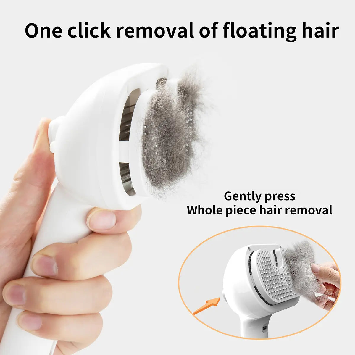 Catpick Pet Spray Hair Removal Comb with Odor Elimination Feature - Versatile Brush for Cats and Dogs