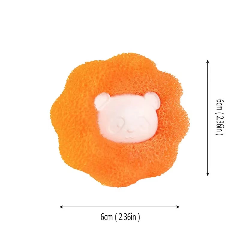 Pet Hair Remover Reusable Laundry Washing Machine Filter - 1 to 5 Pcs Wool Sticker for Cat Hair and Pet Fur Lint Catching